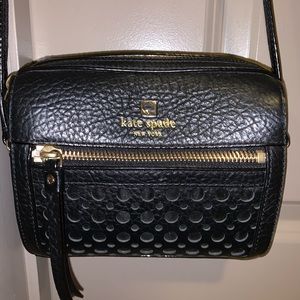 Black Kate Spade Looloo Perri Lane crossbody